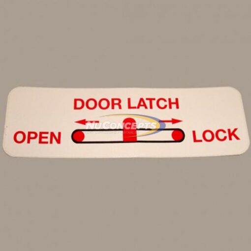 Door Latch-Open or Lock