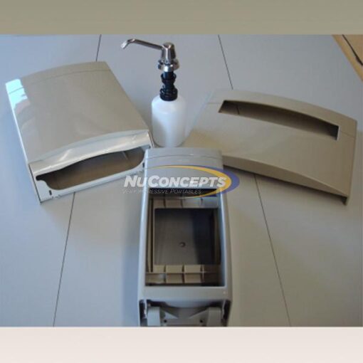 Dispenser Kit (Soap, Towel, Seat & Toilet)