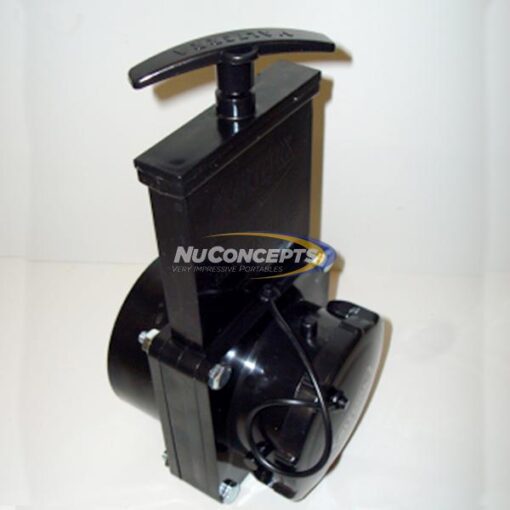 Dump Valve with Cap 3" Hub x 3"