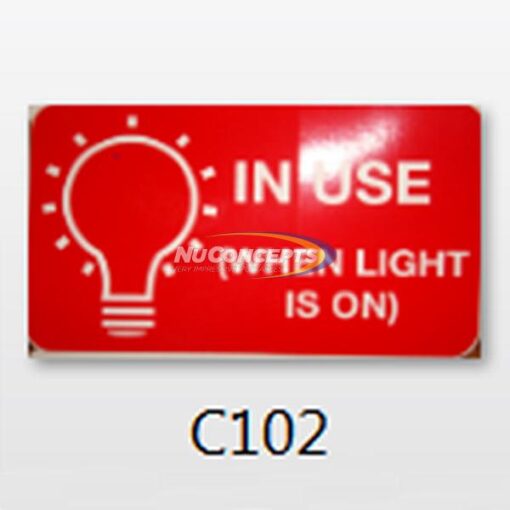 In Use Decal