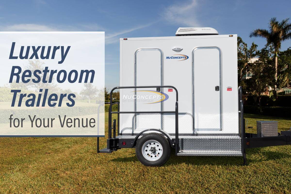 luxury portable restroom