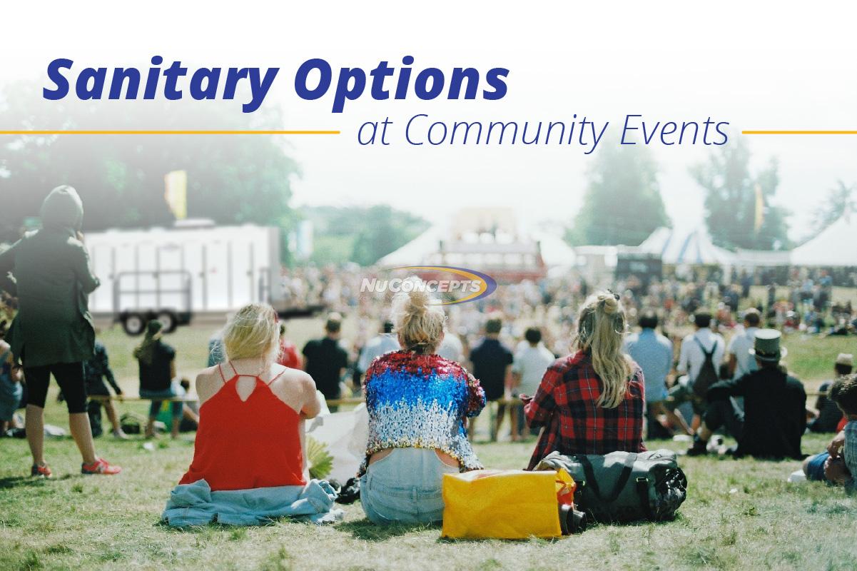 Luxury portables at community events