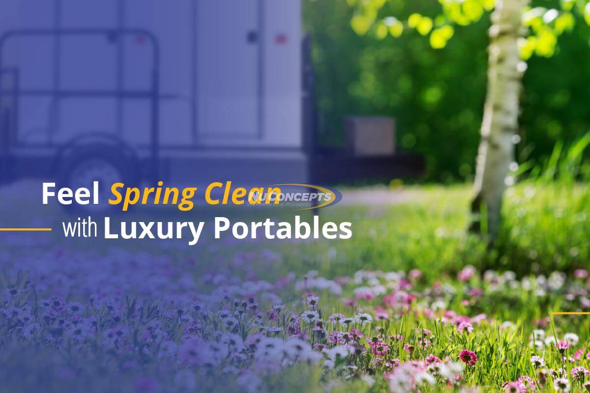 Pure Clean Spring Feel Spring Clean With Luxury Portables